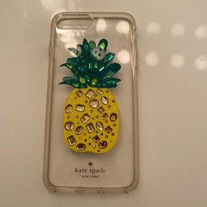 pineapple kate spade phone case